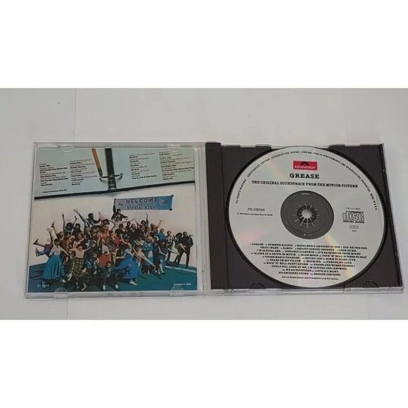 Grease CD 1978 Motion Picture Soundtrack VERY GOOD - Picture 8 of 11
